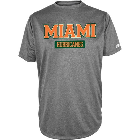 Russell NCAA Miami Hurricanes, Men's Impact T-Shirt