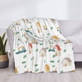 thumbnail image 4 of Throw Blanket for Couch, Cartoon house Super Soft Fuzzy Comfy Warm Throw Blanket, Cuteness Lightweight Cozy Plush Flannel Blanket & Throws for Sofa and Bed All Season, 4 of 5