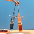 thumbnail image 4 of justharion Multifunctional Red Dates Corer Cherry Pitter Seeds Remover Fruit Tool Push Type Anti-Skid Vegetable Handheld Accessory Orange, 4 of 8