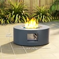 thumbnail image 3 of Outsunny 30" Propane Fire Pit Table with Waterproof Cover 50,000 BTU, Grey, 3 of 10