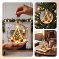 thumbnail image 3 of Clear Christmas Tree Balls 3.15 Inch, Lighted Miniature Scene Christmas Ornament, Christmas Decorations, Christmas Tree, 3 of 5