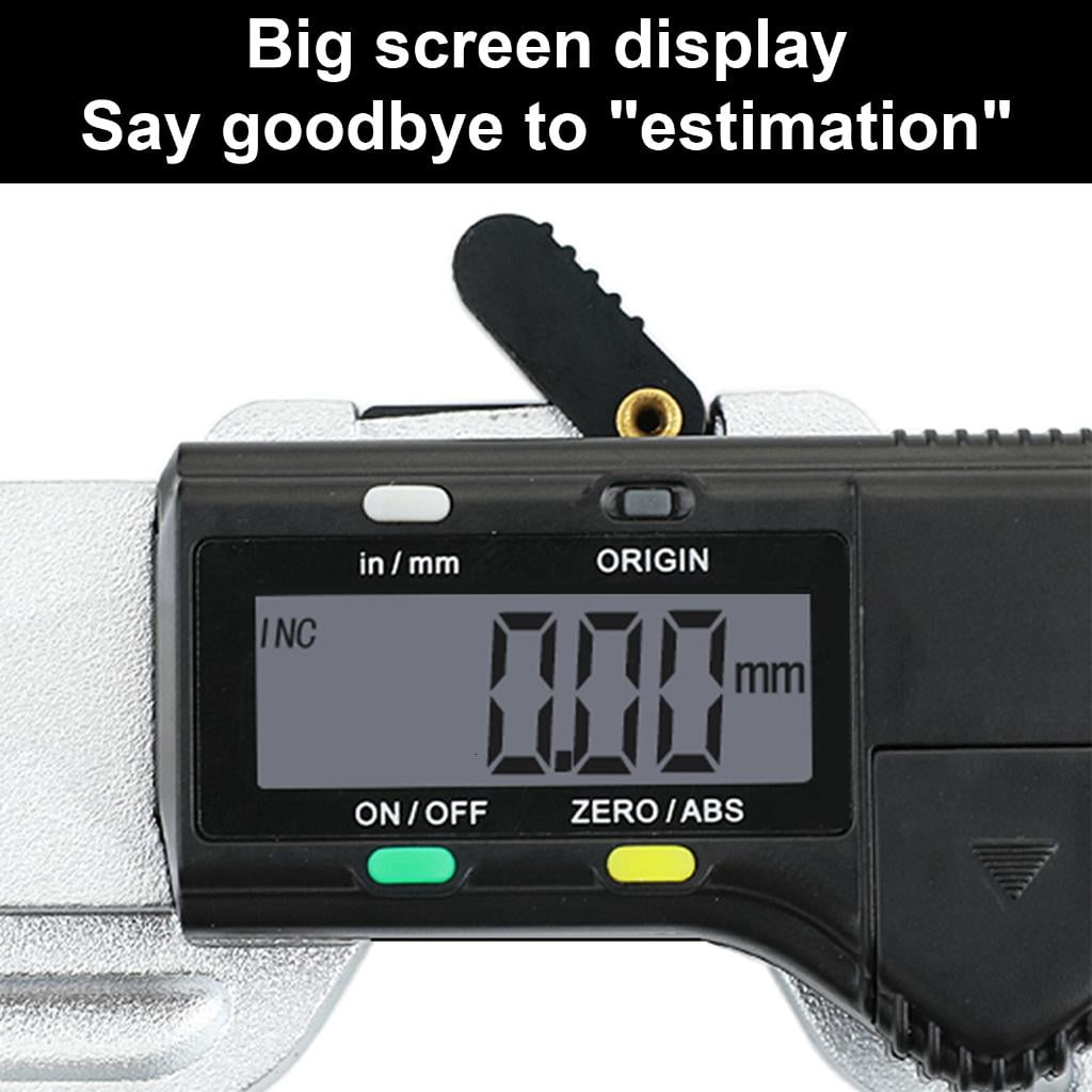 CEORPER 0 to 12.7mm Calipers Meter Width Measure Tool Precise Digital Thickness Gauges
