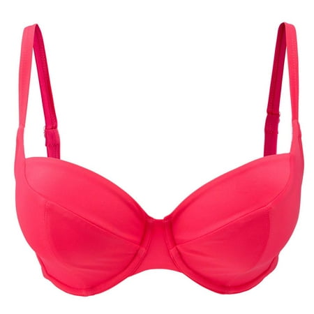 Panache Dolly - Cleo By Panache New Swimwear Dolly U/W Balconnet Bikini Top Strawberry CW0022#28D