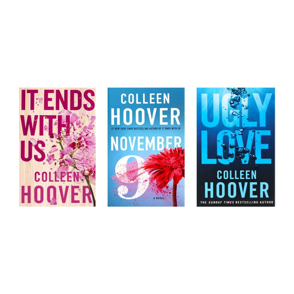 Colleen Hoover 3 Books Collection Set (November 9, Ugly Love, It