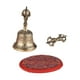 thumbnail image 2 of Campana de mano Campana de mano Recepción Cena Tienda Hotel Servicio Meditación Oración Mascota Los 68cm, 2 of 9