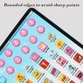 thumbnail image 3 of syligr Kids Learning Tablet for Toddlers Ages 2-5 Educational Electronic Toy 7 Inch Pink Blue Touch Screen Teach Alphabet Numbers Math Early Development Christmas Gift, 3 of 6