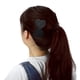 thumbnail image 2 of 2 Piezas de Almohadillas para el Cabello en Forma de Corazón, Parche para Flequillo para Mujeres, Cintas Mágicas para el Cabello, Sujetadores de Cabello Negros, 2 of 7