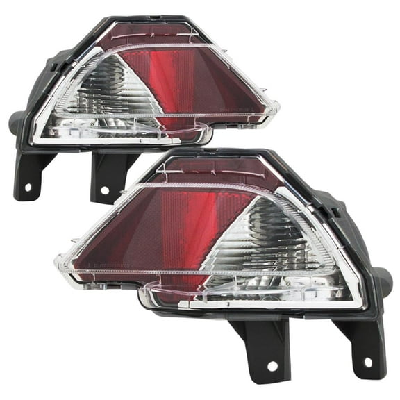 EPIC LIGHTING OE Style Halogen Tail Lights Chrome Assembly Replacement for TOYOTA 16-18 RAV4 [ TO2882107 TO2883107 814900R040 814800R040 ] Pair