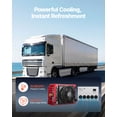 thumbnail image 2 of VEVOR Truck Air Conditioner, 12V 10000 BTU Mini Split AC Unit, 400 m³/h Airflow Cab Air Conditioner, Quiet A/C Unit Fast Cooling for Semi Truck, Camper, Construction Vehicle, Crane, Tractor, 2 of 9