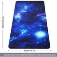 thumbnail image 5 of Jahosin Large Gaming Mouse Pad with Stitched Edges,[35.4x15.7In] Extended Mouse Pad with Non-Slip Natural Rubber Base for Gamer/Desktop/Office/Home 90x40 BluespaceJ, 5 of 6