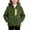 01-Green, variant on Atogsazn Kids Girls Fleece Full Zip Jacket Children Sherpa Long Sleeve Coat Winter Warm Tops Black 14-15 Years Fashion