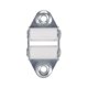thumbnail image 1 of Guía de correa para persiana enrollable, repuesto, puerta de portátil resistente para ancho de 23 mm, guía de persiana enrollable con ruedas, 1 of 9