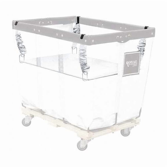 Royal Basket Trucks Basket Truck Spring Lift, 16 bu, white G16-WWX-SLN