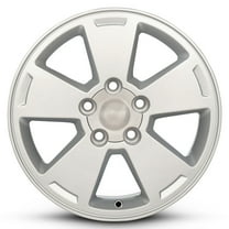 Part Synergy Replacement for 16 Inch Wheel for 2006-2012 Chevrolet Impala 5 Lug Silver Aluminum Rim