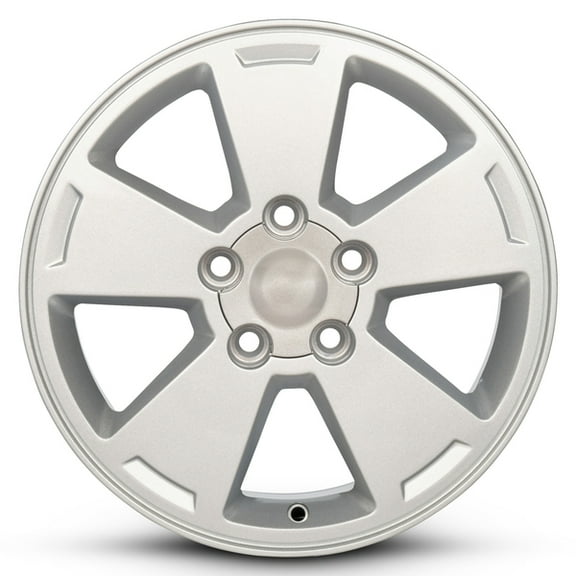 Part Synergy Replacement for 16 Inch Wheel for 2006-2012 Chevrolet Impala 5 Lug Silver Aluminum Rim