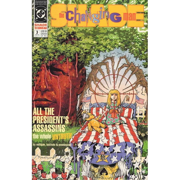 Shade, The Changing Man (2nd Series) #3 VF ; DC Comic Book