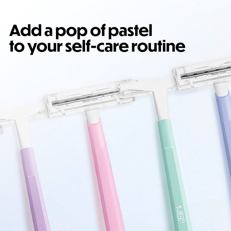 BIC Twin Select Silky Touch Disposable Razor for Women, Comfort