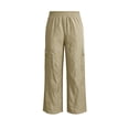 thumbnail image 7 of Lightweight Hiking Pants for Women Quick Dry Elastic High Waist Straight Casual Pants with Zipper Pockets for Safari Camping, 7 of 7