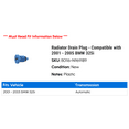 thumbnail image 2 of Radiator Drain Plug - Compatible with 2001 - 2005 BMW 325i 2002 2003 2004, 2 of 2