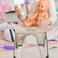 thumbnail image 3 of Raindrops 1Pcs Shower Seat Transparent Plastic Stool For Bathroom Ergonomic Design, 3 of 6
