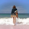 thumbnail image 2 of Cobaya Toalla de playa de secado rápido con diseño temático, regalo para mujeres y niñas, ideal para cumpleaños, fans, amantes de la música, uso en la playa o al aire libre, 78 × 160 cm, 2 of 6