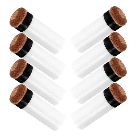 8 Pcs Billiards Equipment Accessories Club Ferrule Pool Stick Tips Replacement Kit Cue Supply for Plastic