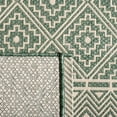 thumbnail image 6 of Safavieh Courtyard Asa Geometric Indoor/Outdoor Area Rug, Dark Green/Beige, 2'7" x 5', 6 of 10