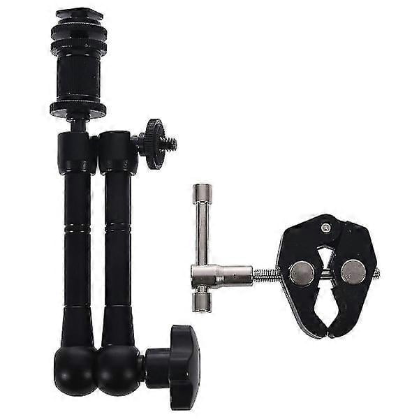 Super Clamp + 11" Magic Arm Articulating Aluminum 11-inch Magic Arm Articulating for Mounting