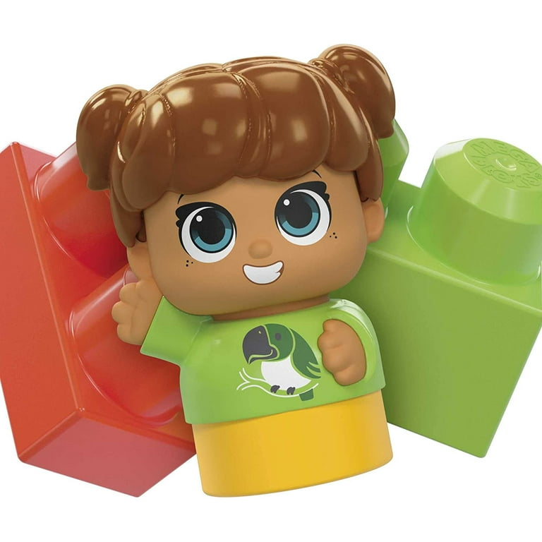 Mega Bloks Tavolino Multiattività, Colore Blu e Rosso, 30 Pezzi FGV05