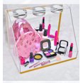 thumbnail image 2 of Juego de maquillaje para niños Niñas Juego de maquillaje lavable de 15 piezas Juguete de juego de rol con 2 pegatinas Juego de maquillaje con bolsa de cosméticos con brillo oso de fresa Electrónica, 2 of 5
