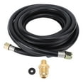 thumbnail image 2 of High Pressure Hose, RV Gas Line 350 PSI Multifunctional 3/8in Female To 1/8in MNPT 20ft Length Rugged Construction  for Fire Pits, 2 of 7