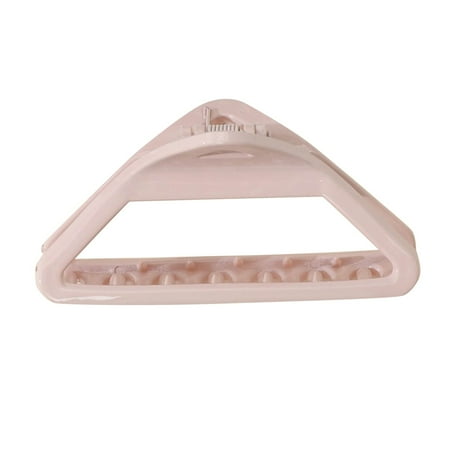 

New Triangle Simple Bright Face Grips Everyday Home Commute Fashionable Back Hair Clip