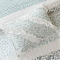 thumbnail image 4 of Home Essence Stella Premium Cotton Percale Quilted King Coverlet Set, 4 of 5