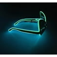thumbnail image 6 of LINLIN Fluorescent Glasses, Halloween Christmas Alien Glasses Perfect Wireless Light Up LED Glowing Festival Party Sunglasses Gifts, 6 of 6