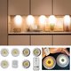 thumbnail image 1 of Luz Nocturna Paquete de 2 luces nocturnas LED COB con sensor y control remoto, luz blanca cálida para armarios, con temporizador, ideales para dormitorios y cocinas. Rkxzt, 1 of 9