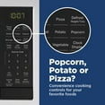 thumbnail image 5 of Horno microondas de encimera inteligente GE | Completo con tecnología Scan-to-Cook y conectividad Wifi | Capacidad de 0,9 pies cúbicos, 900 vatios | Elementos esenciales para el hogar y la cocina | Ac, 5 of 5