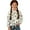 Bee White Daisy, variant on Beach Sea Starfish Shell Printed Girls Long Sleeve Shirt Kids Crewneck T-Shirts Trendy 3D Graphic Tie-hem Cute Tees for Fall Winter, Size 11-12