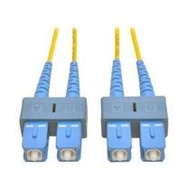 Tripp Lite 1M Duplex Singlemode Fiber Optic Patch Cable 3.3 ft Yellow N356-01M