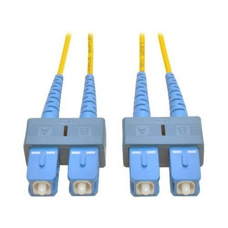 Tripp Lite 1M Duplex Singlemode Fiber Optic Patch Cable 3.3 ft Yellow N356-01M