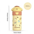 thumbnail image 4 of Sanrio 350ml Stainless Steel Thermos Water Bottle 316 Hello Kitty Kawaii Kuromi Cinnamoroll Melody Kids Water Bottle,Purple, 4 of 5