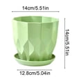 thumbnail image 3 of Plant Pots Indoor with Drainage Holes – Plastic Flower Pots 5.5 Inch– Modern Planters for Indoor Plants, Room & Office Decor, 3 of 6