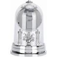 thumbnail image 5 of European Style Silent Table Clock with Cover for Home Decor (Silver, 1pc), 5 of 5