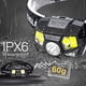 thumbnail image 5 of Linternas Frontales, 300 Lúmenes LED Recargable USB Potente Linterna Frontal, 5 Modos de Iluminación, IPX4 Impermeable con Sensor de Movimiento para Correr Camping Ciclismo Iluminación Exterior, 5 of 8