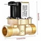 thumbnail image 1 of Válvula Solenoide Magnética Eléctrica Latón 1/2 AC 220V N/C Válvula de Flujo Normalmente Cerrada para Control de Agua, 1 of 1