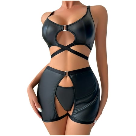 Yuhangmm Women Fashion Sexy Solid Color Underwear Attractive Bedroom Clothing Floral Lingerie Corset