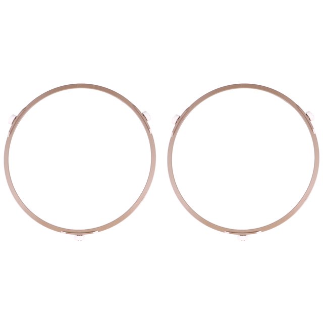 Weiweiguan 2pcs Oven Support Ring Microwave Turntable Plate Roller Oven Support Wheel Ring