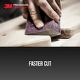 thumbnail image 3 of 3M Pro Grade Precision Sanding Block, Faster Sanding, 2.5 in. x 4.5 in. x 1 in. , 80 Grit, Medium, 1 Sponge, 3 of 11