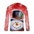 thumbnail image 5 of WXLWZYWL Men's Christmas Sweatshirt Crewneck Trendy Big and Tall Santa Printed Sweatshirts Pullover Tops Party Apparel, 5 of 5