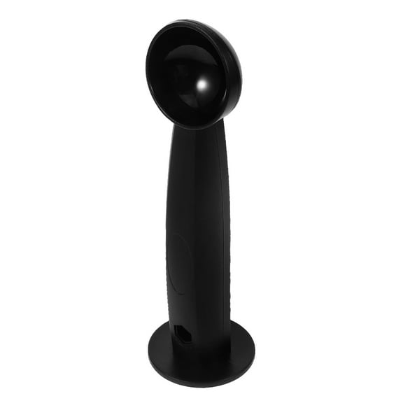 Topbathy Black Plastic Coffee Tamper and Spoon Combo with Unique Design for Espresso Coffee Pressing