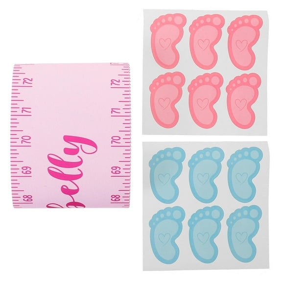 GOOHOCHY Gender Reveal Party Tableware Game Card